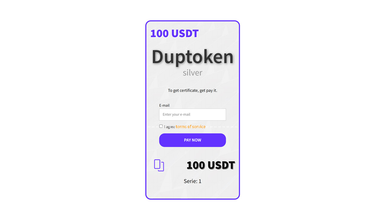 How to buy Duptoken?